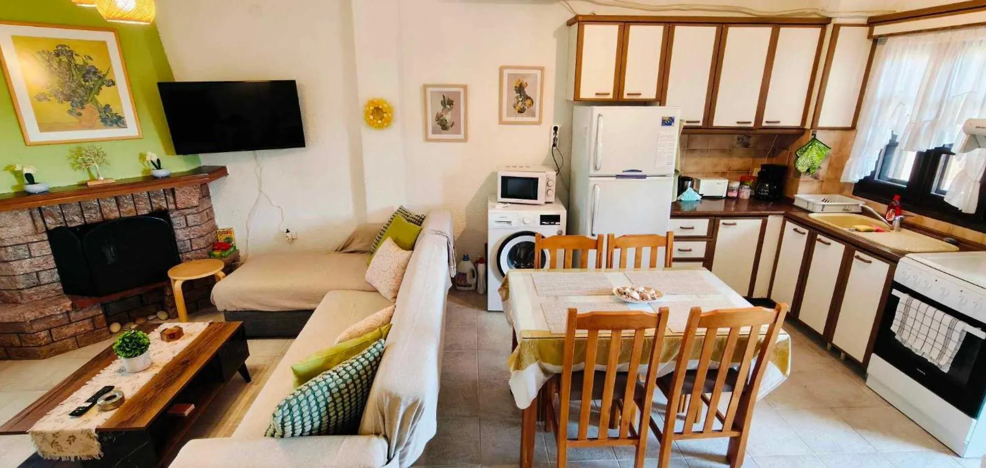 Golden Summer Apartment Néa Fókaia Casa de Férias